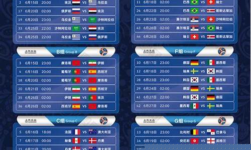 2023年世界杯赛程表_2023年世界杯赛程表及结果表